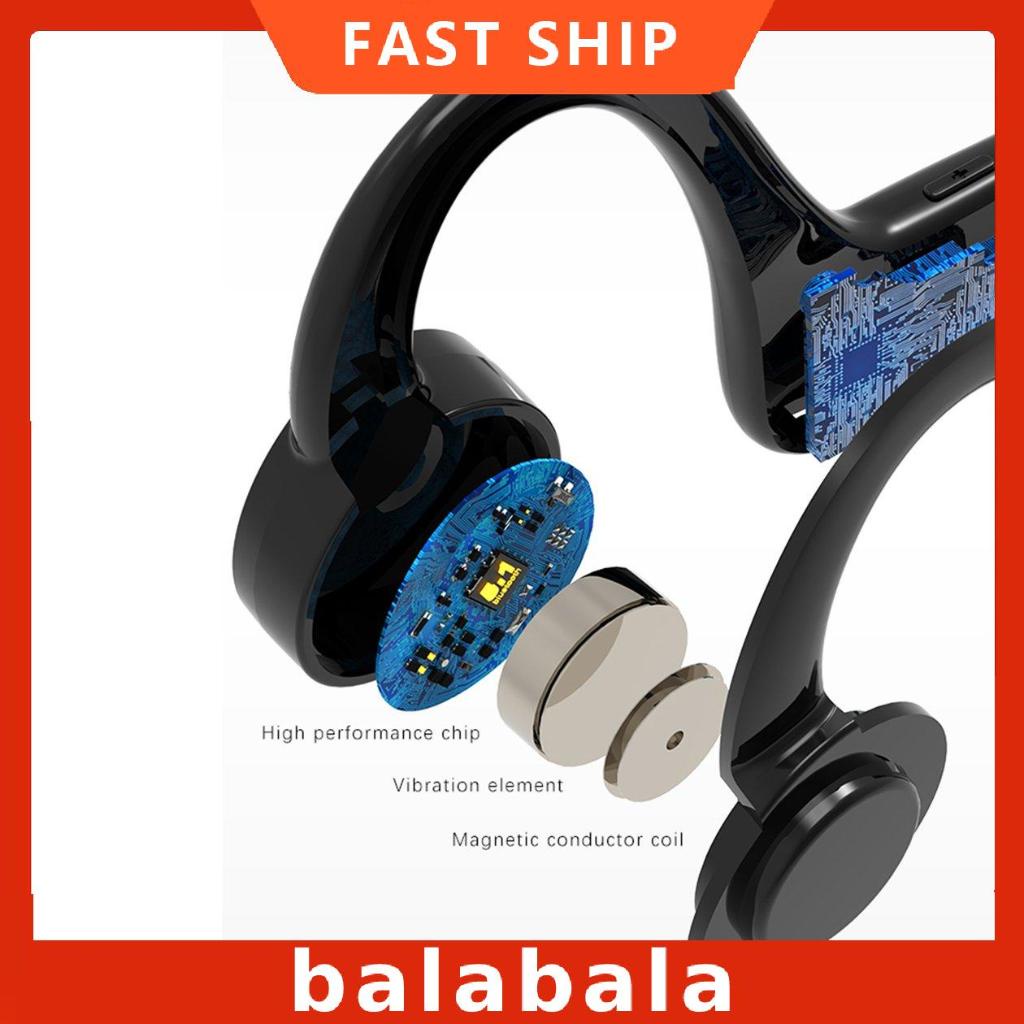 [BL]Vg02 G100 Md04 Bone Conduction Earphone Hanging Ear Headphones Sport
