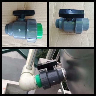 Van bồn, van rắc co ren ngoài D48 lắp bồn nước