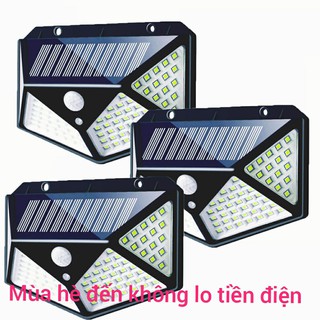 ĐÈN NĂNG LƯỢNG MẶT TRỜI 100 LED 0 TỐN CHI PHÍ TIỀN ĐIỆN. HIỆU QUẢ HƠN HẲN SO VỚI ĐÈN DÙNG ĐIỆN