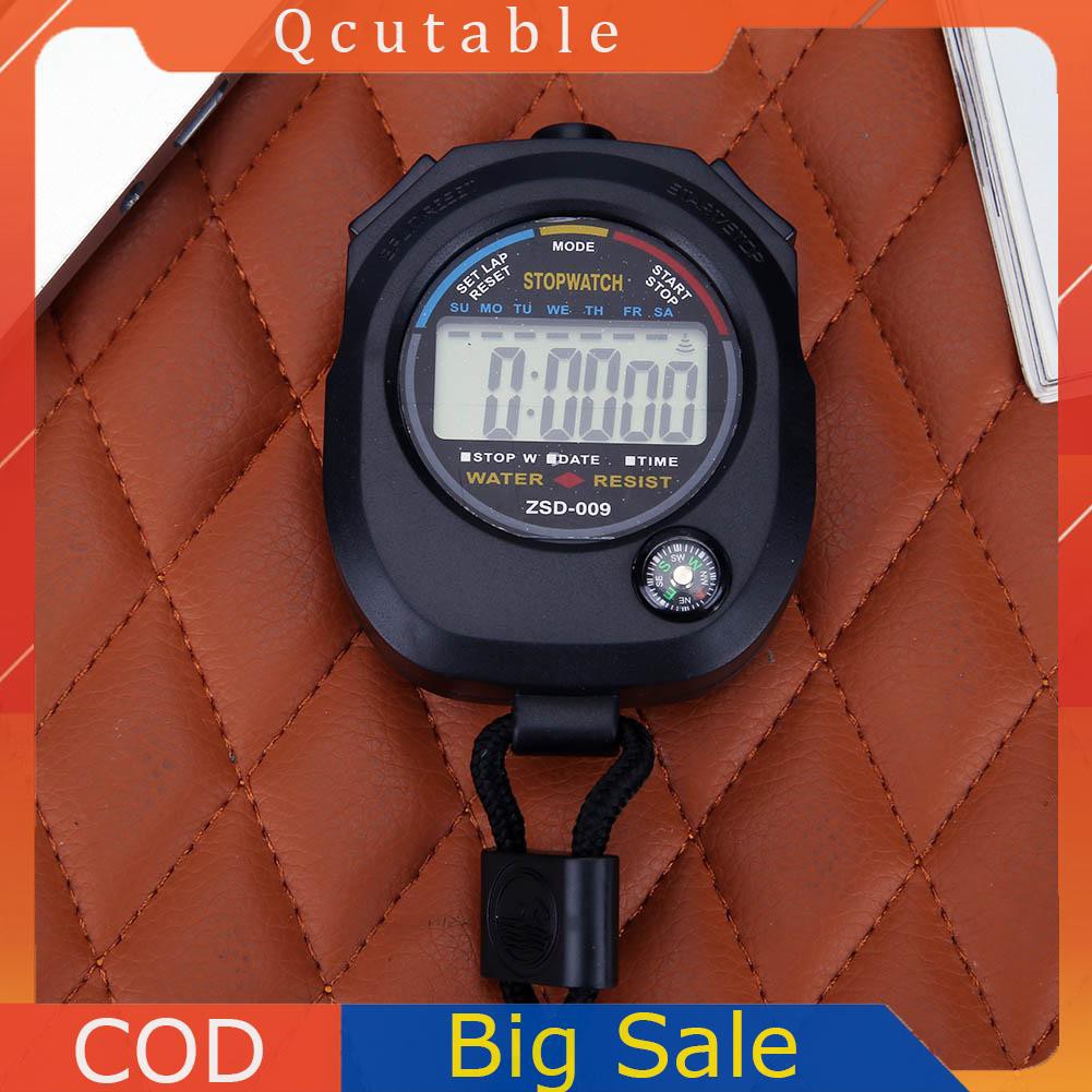 Đồng Hồ Bấm Giờ Màn Hình Lcd Chống Thấm Nước # 8y