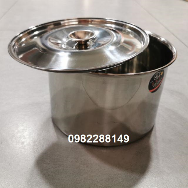 THỐ INOX TRÒN ĐỰNG THỰC PHẨM,GIA VỊ