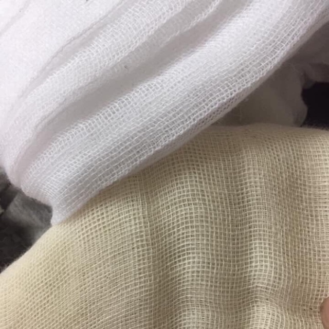 Vải xô trắng , xô mộc(10m)