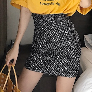 Chân váy nữ lấp lánh