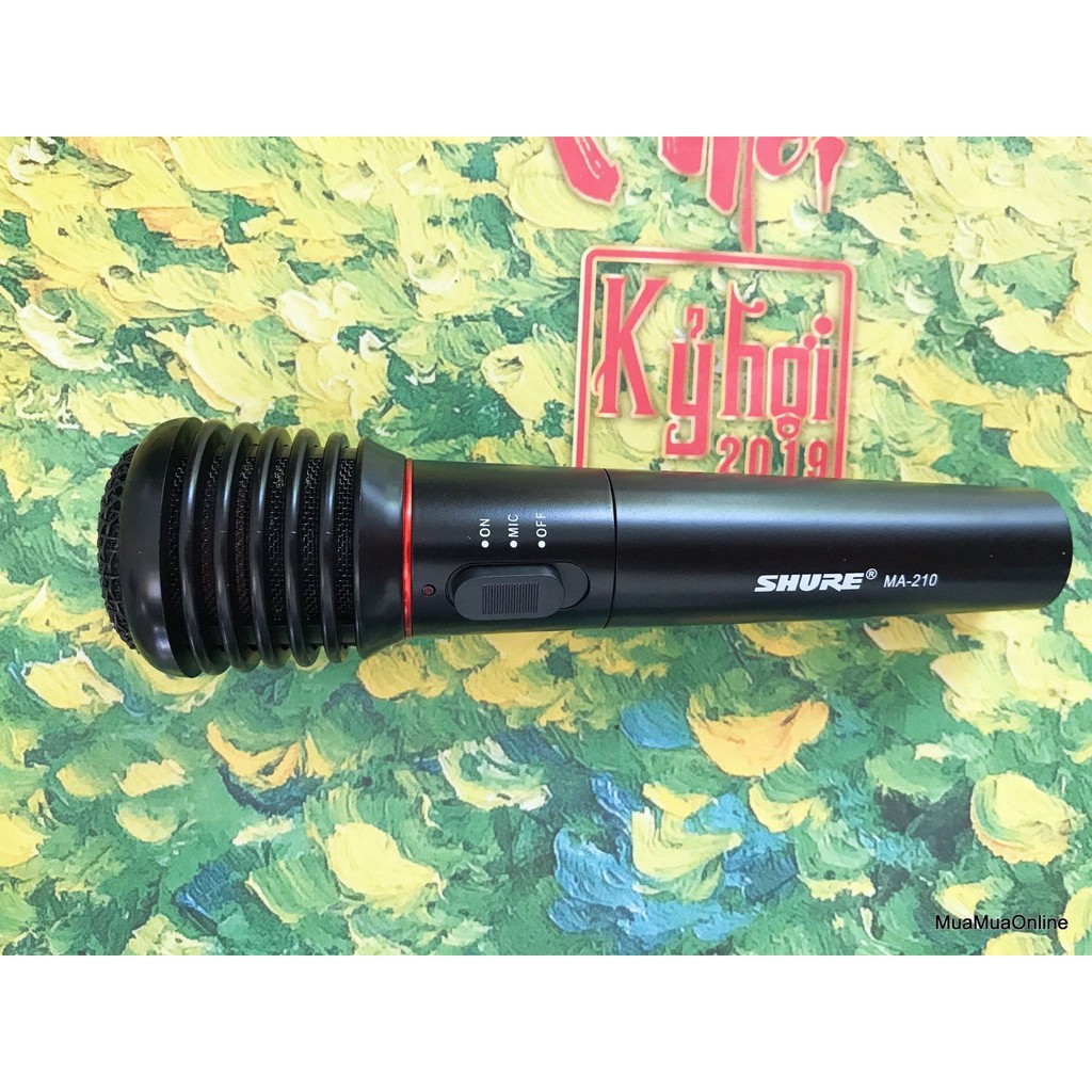 Micro Karaoke SHURE MA-210 Không Dây