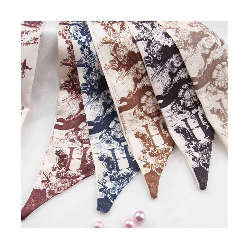 Băng Đô Cài Tóc Bằng Lụa Phong Cách Trung Hoa Retro