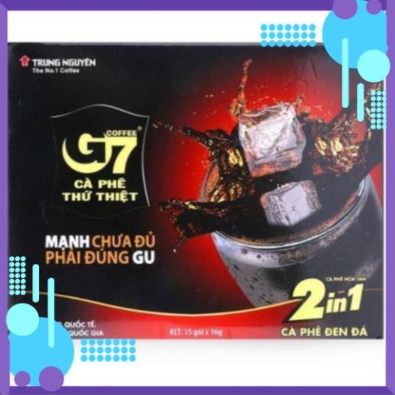 CÀ PHÊ ĐEN ĐÁ 2IN1 G7