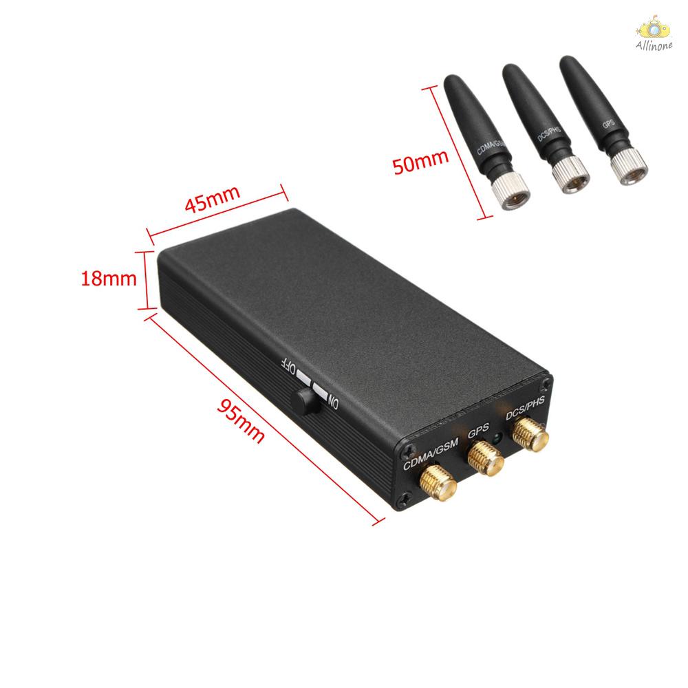 Handheld Lightweight Portable Car Blockers Three-channel Positioning Jammer GPS Signal Interceptors Shielding Device Anti-Tracker