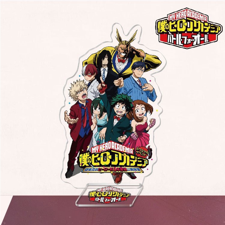 Mô hình Standee BOKU NO HERO ACADEMIA Học Viện Anh Hùng mica acrylic anime chibi