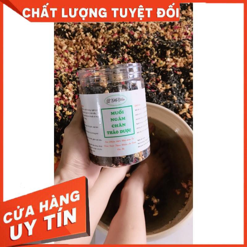 Muối ngâm chân thảo dược mẹ Thảo