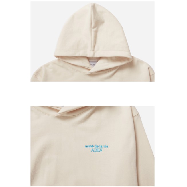 ÁO KHOÁC CÓ MŨ ADLV BASIC LOGO EMBROIDERY HOODIE