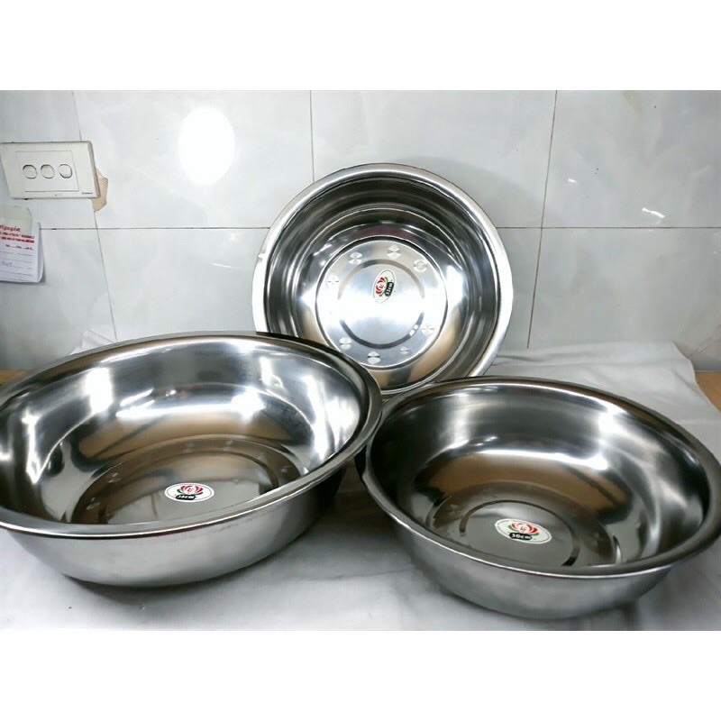 Chậu inox Hoang Gia sz nhỡ