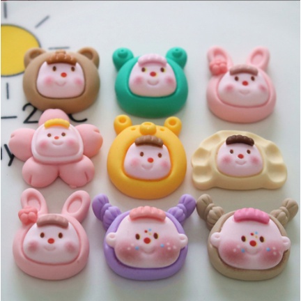 Set 5 Phụ Kiện Trang Trí Giày Hình Hoạt Hình Dễ Thương