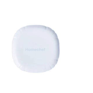 Đĩa thủy tinh đựng thực phẩm Luminarc Lotusia 25cm - H1372, dùng vi sóng, sản xuất tại Pháp