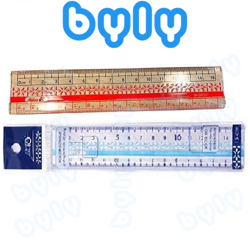 Thước kẻ 15cm cứng 𝑻𝒉𝒊𝒆̂𝒏 𝑳𝒐𝒏𝒈 Điểm 10 TP-SR027