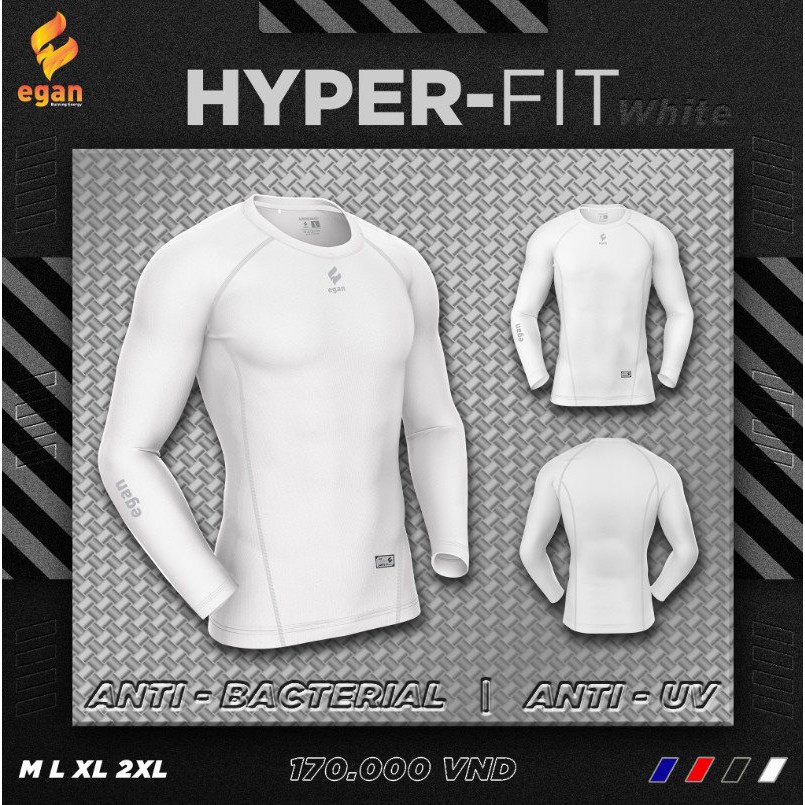 Áo Body Thể Thao Tay Dài Hyper-Fit Chống Tia UV