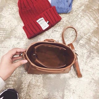 [SALE GIÁ SỐC] TÚI DA TRƠN ĐEO CHÉO HÓT
