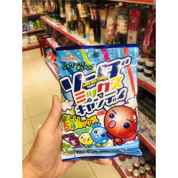 Kẹo soda tổng hợp Meito 90g (Hàng nội địa Nhật Bản)