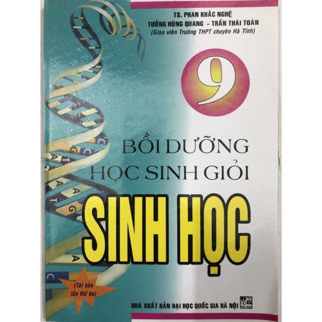 Sách - Bồi Dưỡng Học Sinh Giỏi Sinh Học 9