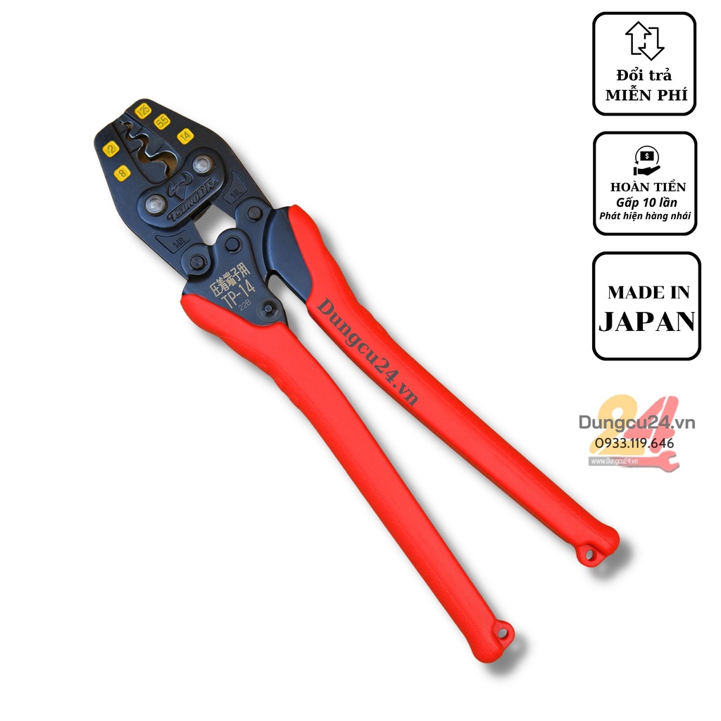 Kìm bấm cos TTC Tsunoda TP-38 / TP-22/ TP-14 TP-5S
