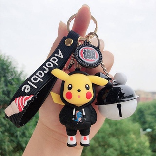 Móc khóa hình pikachu dễ thương sáng tạo cho cặp đôi
