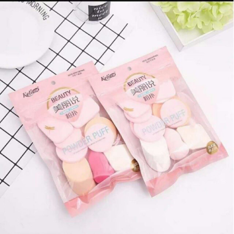 Bộ 13 Bông Makeup | BigBuy360 - bigbuy360.vn
