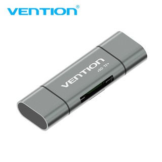Mua Đầu đọc thẻ USB 3.0 Vention đa năng ( Type C  Micro USB  SD  TF) dùng cho điện thoại và máy tính