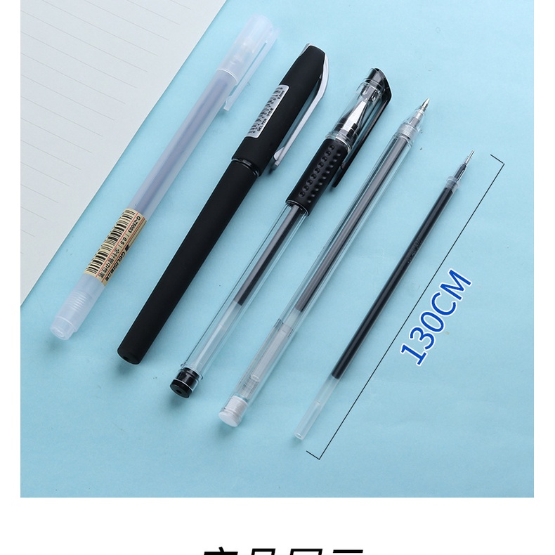Combo 10 ngòi bút, ruột bút bi nước mực gel cao cấp ngòi resun 0.5mm