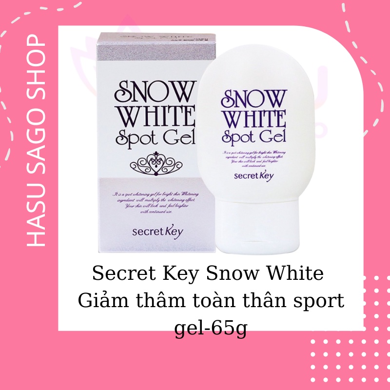 Gel giảm thâm Secret Key Snow White Spot Gel 65g