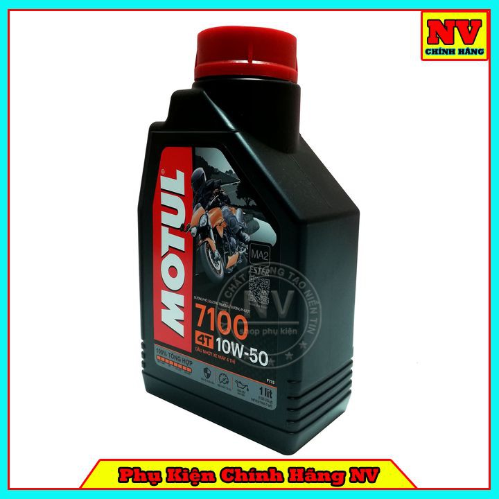 Nhớt Motul 7100 4T 10W50 1L Cho Xe Số