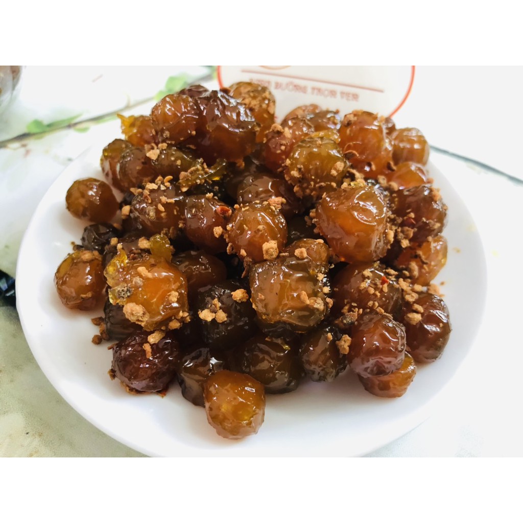 1KG MỨT MẬN CƠM XỐC MUỐI ỚT THƠM NGON