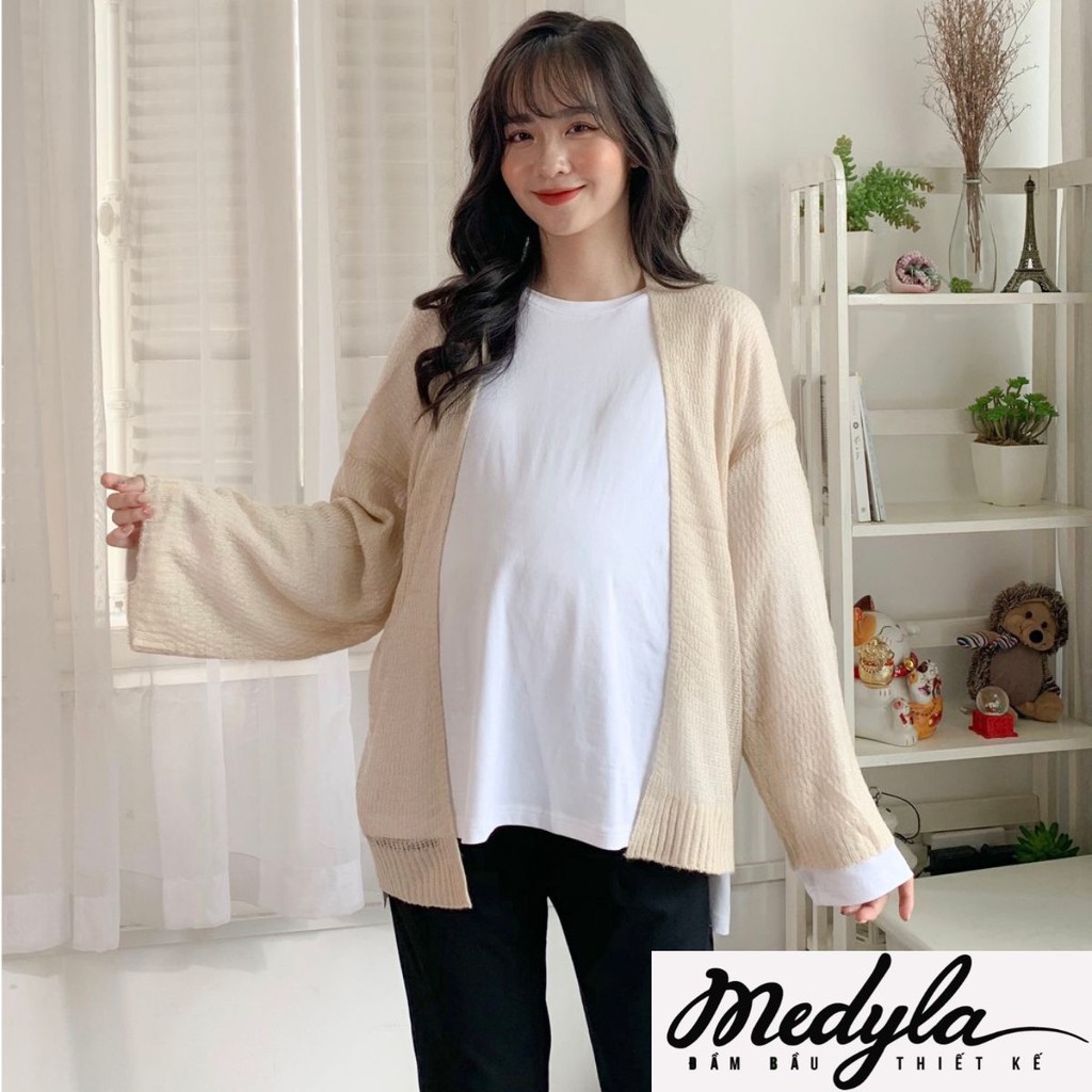 [SIÊU HOT] Áo cardigan len mỏng nữ hàng Quảng Châu SIÊU ĐẸP - Áo khoác len mỏng khoác ngoài bầu - AL | BigBuy360 - bigbuy360.vn