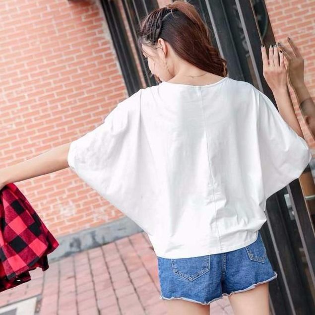 Áo Cánh Dơi Hàn Quốc Dáng Rộng Cho Áo phông Nữ WT-TX-94