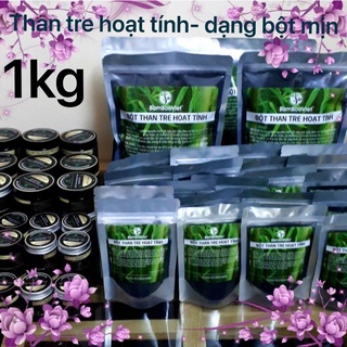 Comboo 2 Túi than hoạt hoạt tính - dạng bột 1000g