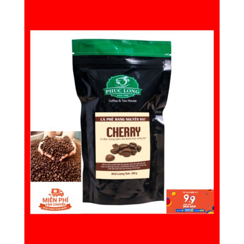 FREESHIP/CÀ PHÊ CHERRY PHÚC LONG/UỐNG LÀ MÊ