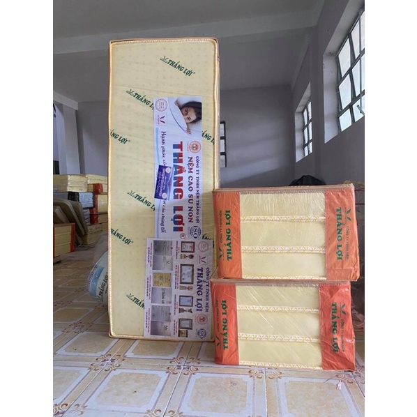 Nệm gấp 3 gấp 2 cao su non THẮNG LỢI giá rẻ đủ size quà 7 món. Miễn phí giao hàng HCM
