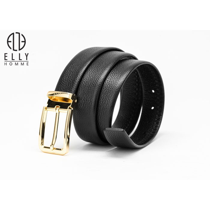 Dây lưng nam da thật ELLY HOMME – EDM6 Gold