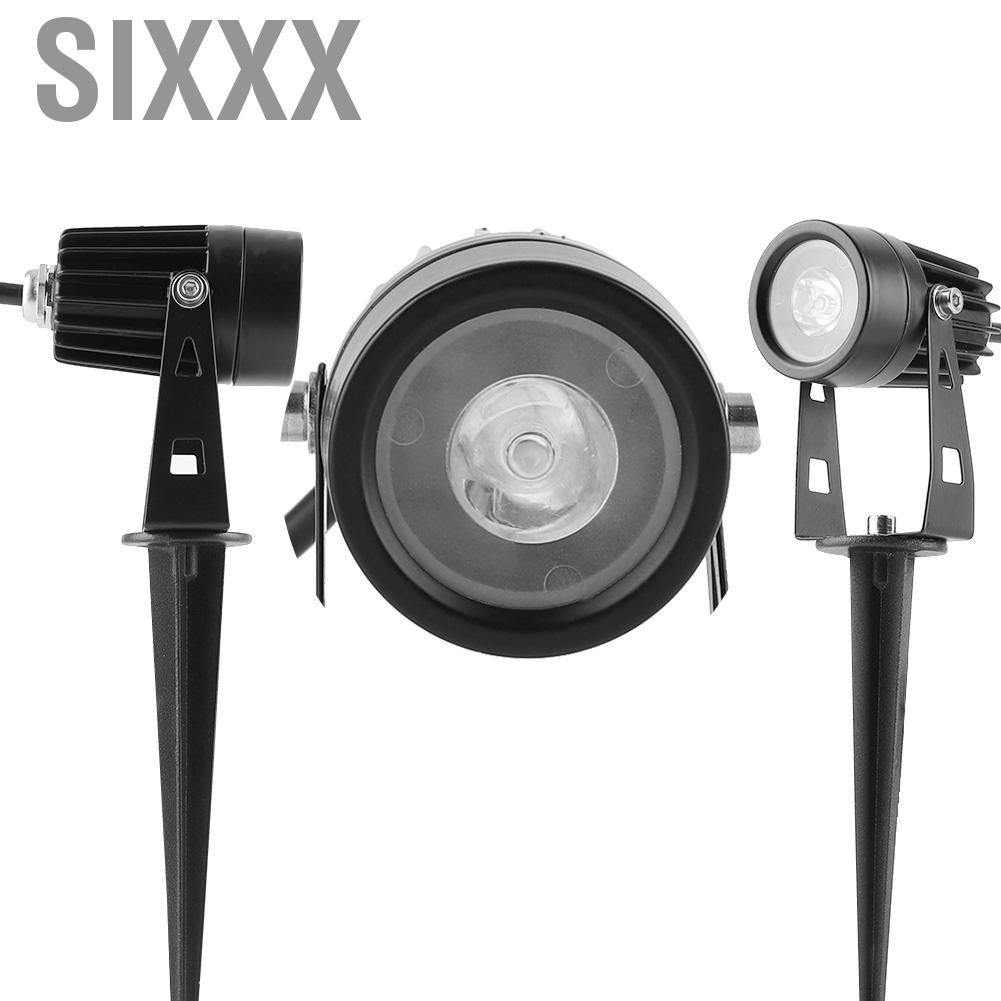 Đèn Led 6w Nhiều Màu Sắc Chống Thấm Nước Dùng Để Trang Trí Sân Vườn / Sân Vườn