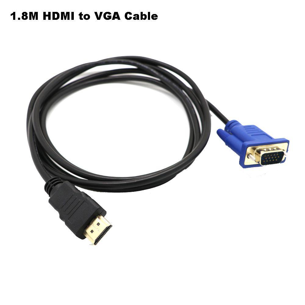 Dây Cáp HDMI Sang VGA 1.8M 6FT Chuyên Nghiệp