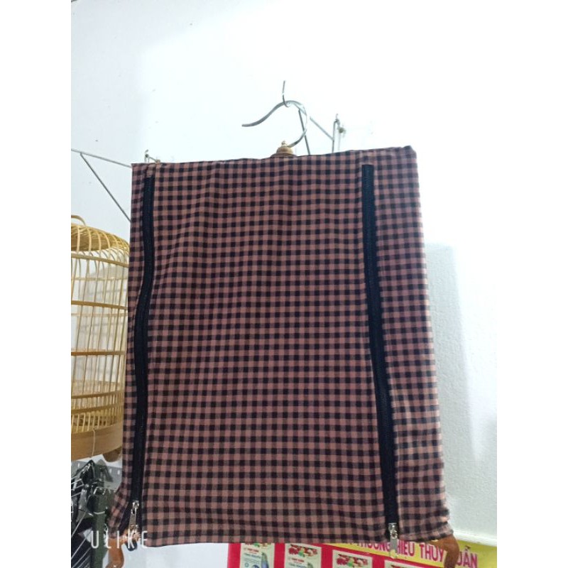 Áo lồng  chim vuông lồng 37 cao cấp - áo phủ lồng chim chất liệu vải min siêu đẹp - Nahi Shop