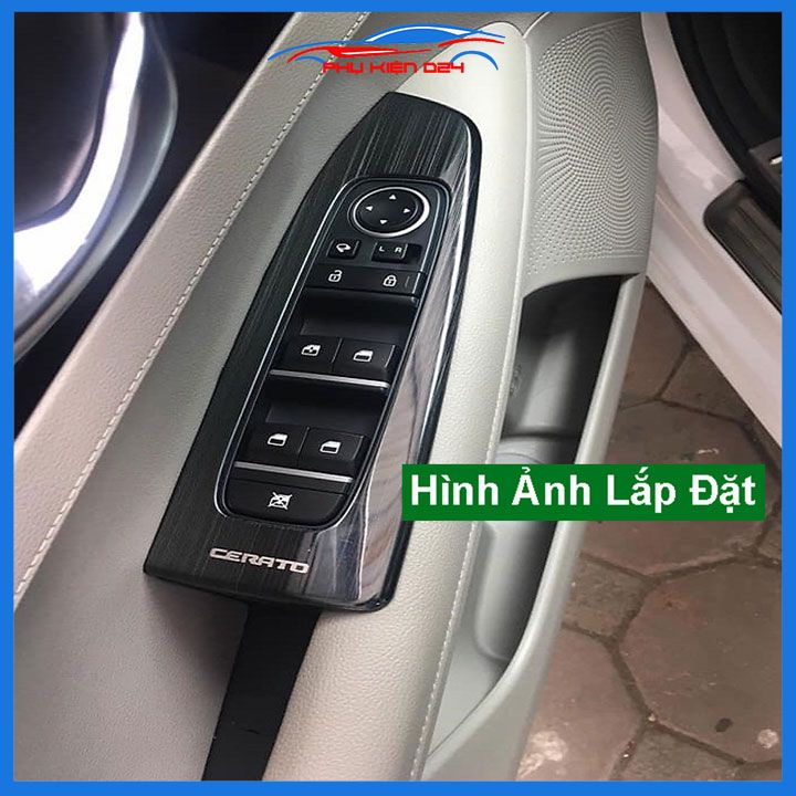 Ốp nội thất Cerato 2019-2020-2021-2022 nhựa ABS vân đá bảo vệ chống trầy xước và làm đẹp xe