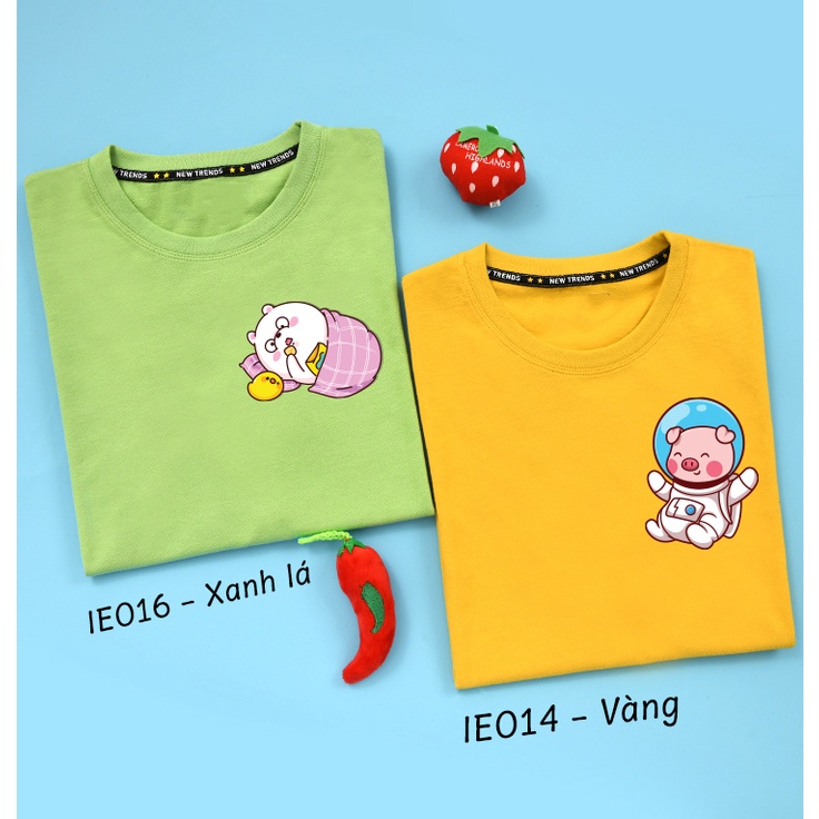 Áo Thun Cotton Cute Unisex Nam Nữ Dễ Thương giá rẻ