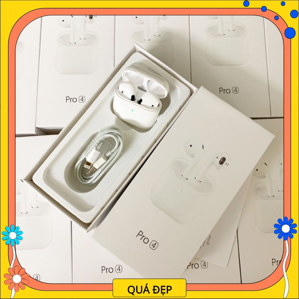 Tai nghe Bluetooth Không Dây Pro 4 Nhét Tai, Đẹp như Airpod Pro MinTa.Shop01