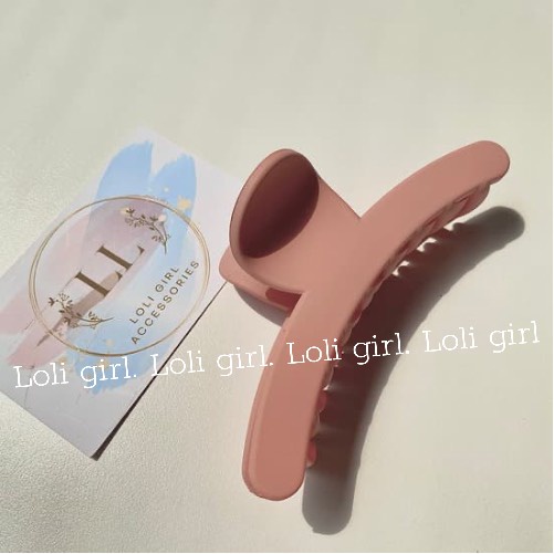 Kẹp tóc càng cua LoLi Girl màu sắc hiện đại cho bạn gái - LL05