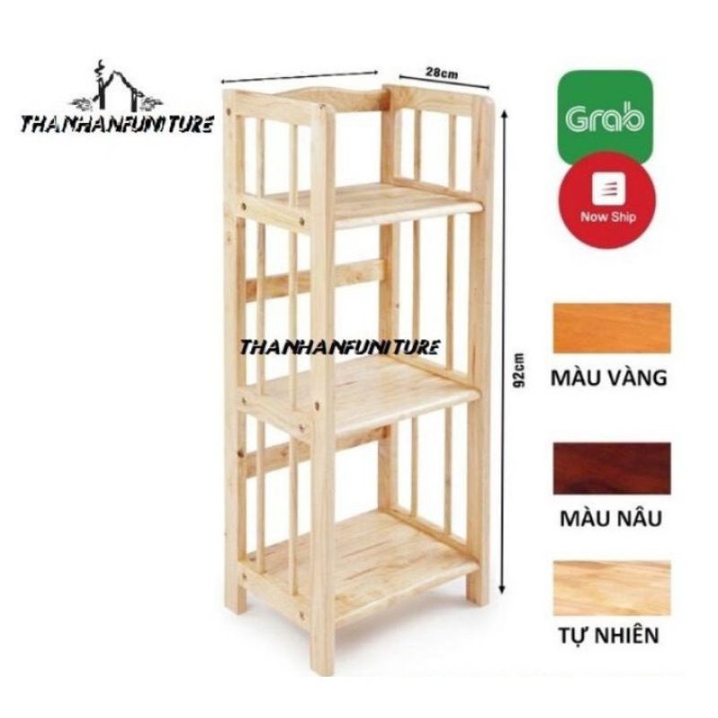 Kệ gỗ 3 tầng các loại - kệ đa năng 3 tầng các loại