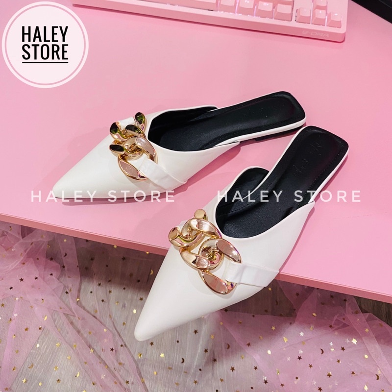 Sục nữ bệt xích mũi nhọn hàng cao cấp đi chơi đi làm đi biển đi du lịch HALEY STORE