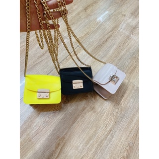 Túi mini size 13cm chất silicon Rosabeli