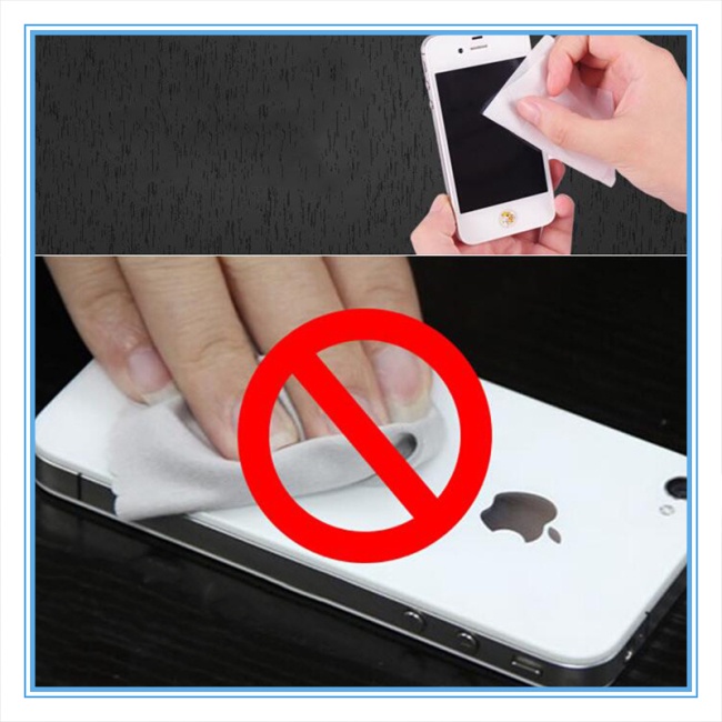 Khăn lau khô và ướt dùng cho màn hình điện thoại