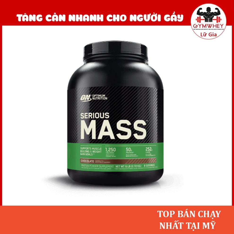 Sữa Serious Mass Dinh Dưỡng Tăng Cân Nhanh Cho Người Gầy ON Serious Mass 6lbs (2.7 kg) - Optimum Nutrition