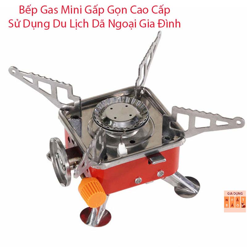 BẾP GA MINI DU LỊCH NHỎ GỌN XẾP GỌN ĐƯỢC [ BẾP GA MINI ]