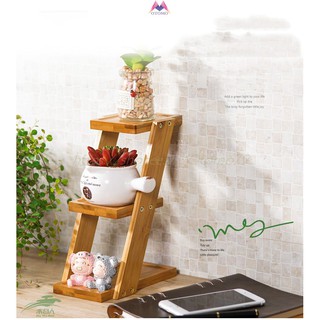 Kệ Góc Để Chậu Sứ Siêu Xinh